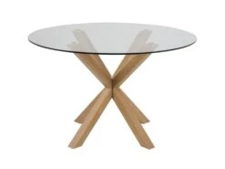 Helium Table De Salle à Manger En Verre.