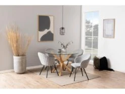 Helium Table De Salle à Manger En Verre. -Mobilia Boutique table a manger 22047013
