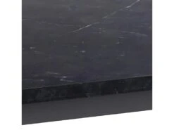 Amble Table De Salle à Manger, Impression Marbre Noir. -Mobilia Boutique table a manger 22047261