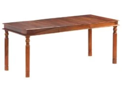 Table De Salle à Manger 180x90x76 Cm Bois Solide -Mobilia Boutique table a manger 22070839