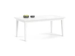 Venedig Table De Salle à Manger 95 X 180 Cm, Blanc. -Mobilia Boutique table a manger 22086115
