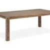 Alana Table De Salle à Manger 100x200 Cm, En Bois D'acacia Teinté Brun Avec Espace Pour 2 Extensions. 1 Alana Table De Salle à Manger 100x200 Cm, En Bois D'acacia Teinté Brun Avec Espace Pour 2 Extensions. -Mobilia Boutique table a manger 22114809