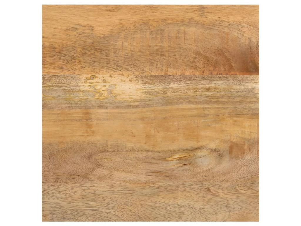 Table De Repas Rectangulaire 160 Cm Bois Brut/Noir - AMANDIA 4 Table De Repas Rectangulaire 160 Cm Bois Brut/Noir - AMANDIA – Image 2