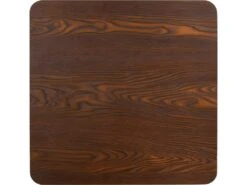 Table De Bistro Marron Foncé 80x80 Cm MDF 10 Table De Bistro Marron Foncé 80x80 Cm MDF -Mobilia Boutique table a manger 22566399