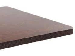 Table De Bistro Marron Foncé 80x80 Cm MDF 11 Table De Bistro Marron Foncé 80x80 Cm MDF -Mobilia Boutique table a manger 22566401