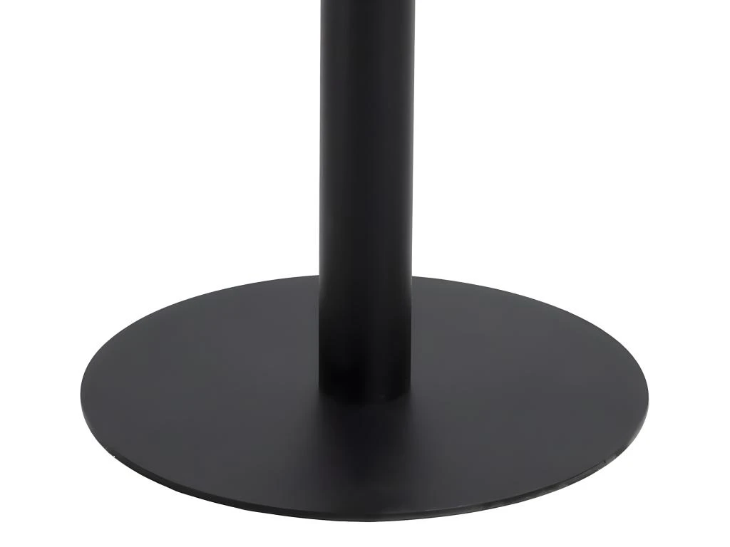 Table De Bistro Marron Foncé 80x80 Cm MDF 7 Table De Bistro Marron Foncé 80x80 Cm MDF – Image 5