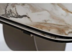 Table à Manger Design Extensible 160-240 X 95 X 76 Cm - Blanc