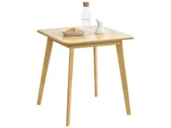 Table De Salle à Manger Carrée Närpes Pour 2 Personnes 75 X 70 X 70 Cm [en.casa]