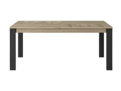 Table Rectangulaire à Rallonge 180/237 Cm Clay - Naturel Clair -Mobilia Boutique table a manger 22963797