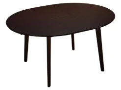 Table Ovale Extensible TIFFANY - 4 à 6 Couverts - Hêtre Massif - Wengé 17 Table Ovale Extensible TIFFANY - 4 à 6 Couverts - Hêtre Massif - Wengé -Mobilia Boutique table a manger 304651