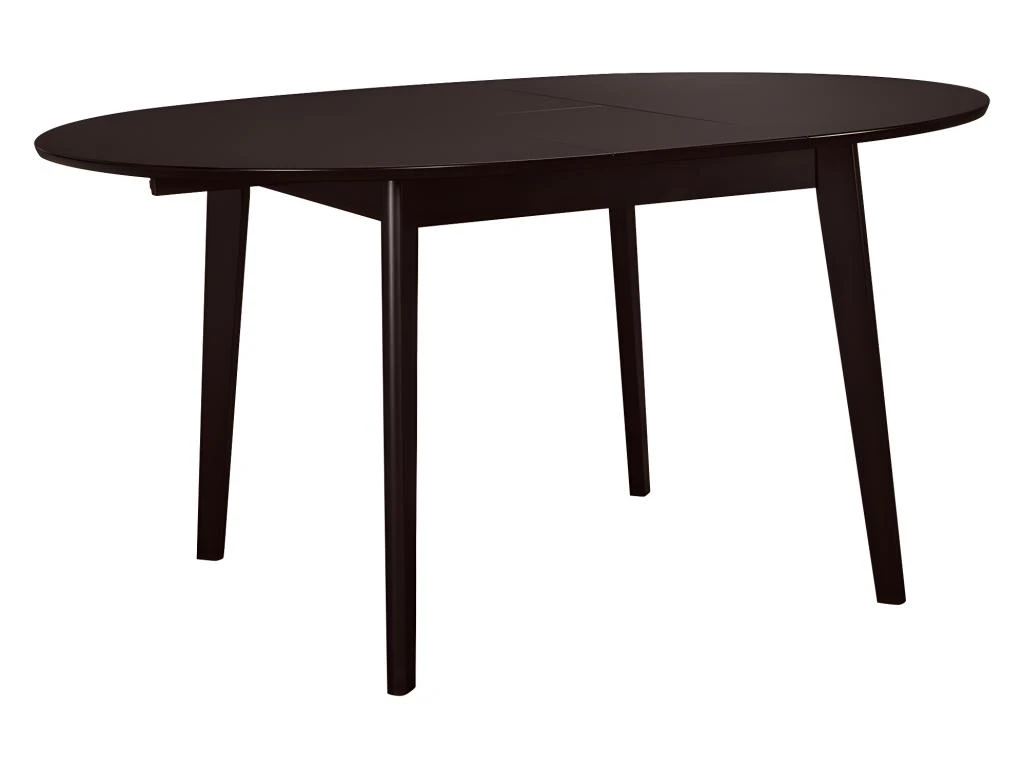 Table Ovale Extensible TIFFANY - 4 à 6 Couverts - Hêtre Massif - Wengé 4 Table Ovale Extensible TIFFANY - 4 à 6 Couverts - Hêtre Massif - Wengé – Image 2