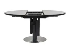 Table à Manger Extensible KALEA - 4 à 6 Couverts - MDF Et Métal - Gris -Mobilia Boutique table a manger 356917