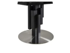 Table à Manger Extensible KALEA - 4 à 6 Couverts - MDF Et Métal - Gris -Mobilia Boutique table a manger 356925