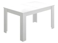 Table à Manger Extensible BALKIS - Coloris : Blanc -Mobilia Boutique table a manger 382277