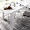 Table à Manger Extensible BALKIS - Coloris : Blanc -Mobilia Boutique table a manger 382281