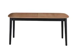 Table à Manger Extensible 6 à 8 Couverts En MDF Et Hévéa - Naturel Et Noir - VISBY 9 Table à Manger Extensible 6 à 8 Couverts En MDF Et Hévéa - Naturel Et Noir - VISBY -Mobilia Boutique table a manger 8262373