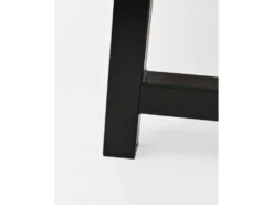 Table à Manger Nina Chêne Foncé Et Noir 180x80cm -Mobilia Boutique table a manger 8942961