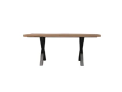 Table à Manger 180 Cm Pieds X Classic - Naturel -Mobilia Boutique table a manger 8943107