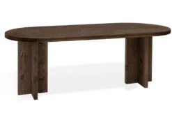 Table De Salle à Manger Tokyo Noyer 160cm -Mobilia Boutique table a manger 8943253