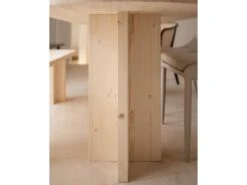 Table De Salle à Manger Tokyo Naturel 160cm -Mobilia Boutique table a manger 8943589