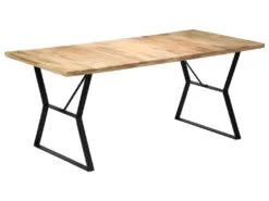 Table De Salon Salle à Manger Design 180 Cm Bois De Manguier Massif 0902284