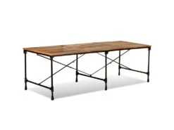 Table De Salon Salle à Manger Design Bois De Récupération Massif 240 Cm 0902187 9 Table De Salon Salle à Manger Design Bois De Récupération Massif 240 Cm 0902187 -Mobilia Boutique table a manger 8944109