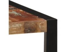 Table De Salon Salle à Manger Design 160x80x75cm Bois De Récupération Massif 0902161 -Mobilia Boutique table a manger 8944199