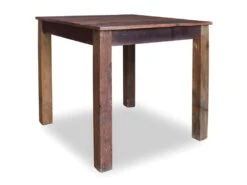 Table De Salon Salle à Manger Design Bois De Récupération Massif 82x80x76 Cm 0902189 -Mobilia Boutique table a manger 8944217