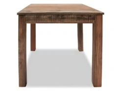 Table De Salon Salle à Manger Design Bois De Récupération Massif 82x80x76 Cm 0902189 -Mobilia Boutique table a manger 8944219