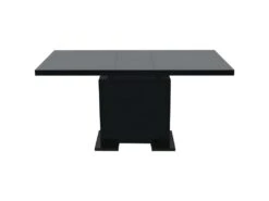 Table De Salon Salle à Manger Dîner Design Extensible De Salle à Manger Noir Brillant 0902224 -Mobilia Boutique table a manger 8944233