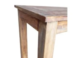 Table De Salon Salle à Manger Design Bois De Récupération 120 X 60 X 77 Cm 0902178 -Mobilia Boutique table a manger 8944391