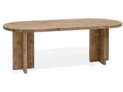 Table De Salle à Manger Tokyo Chêne Foncé 180cm