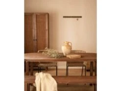 Table De Salle à Manger Olivia Noyer 200cm -Mobilia Boutique table a manger 8945141