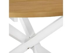 Table De Salon Salle à Manger Design Blanc 120 Cm MDF 0902299 -Mobilia Boutique table a manger 8945299