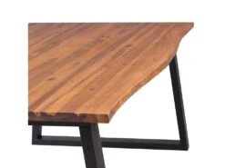 Table De Salon Salle à Manger Design 200 Bois Acacia Massif 0902288 -Mobilia Boutique table a manger 8945411