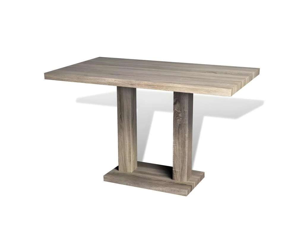 Table De Salon Salle à Manger Dîner Design Mdf Aspect De Chêne 0902238 3 Table De Salon Salle à Manger Dîner Design Mdf Aspect De Chêne 0902238