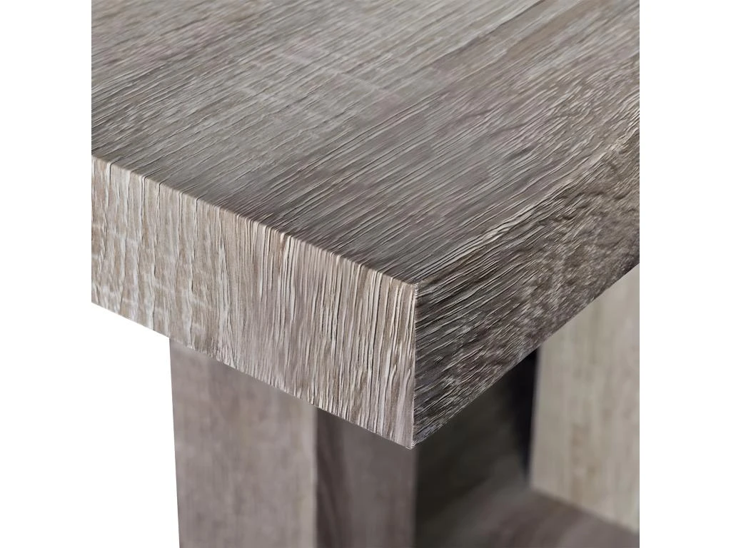 Table De Salon Salle à Manger Dîner Design Mdf Aspect De Chêne 0902238 5 Table De Salon Salle à Manger Dîner Design Mdf Aspect De Chêne 0902238 – Image 3