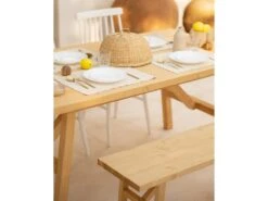 Table à Manger Siep Olivier 120cm -Mobilia Boutique table a manger 8945463