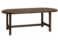 Table De Salle à Manger Olivia Noyer 160cm -Mobilia Boutique table a manger 8945573