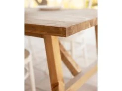 Table à Manger Siep Chêne Foncé 120cm -Mobilia Boutique table a manger 8945633