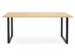 Table à Manger Zocco Naturelle Et Noir 200x80cm 15 Table à Manger Zocco Naturelle Et Noir 200x80cm -Mobilia Boutique table a manger 8945805