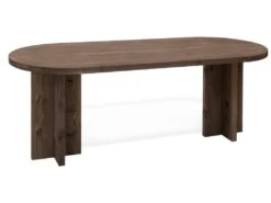 Table De Salle à Manger Tokyo Noyer 200cm -Mobilia Boutique table a manger 8946005