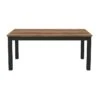 Table 6 Personnes Pour Pour Salle à Manger Collection DARWIN. Plateau Couleur épicéa. Pieds Noirs -Mobilia Boutique table a manger 9177573