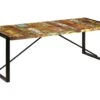 Table De Salon Salle à Manger Dîner Design 220 Cm Bois De Récupération Solide 0902233 -Mobilia Boutique table a manger 9255185