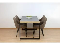 Table Rectangulaire EMILE. Magnifique Design Pour Votre Cuisine Ou Votre Salle à Manger. -Mobilia Boutique table a manger 9536991