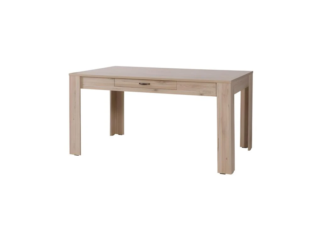 Table à Manger MASSIMO Petit Modèle 160cm Avec Tiroir Intégré - Produit élégant Et Raffiné, Idéal Pour Votre Salle à Manger. 4 Table à Manger MASSIMO Petit Modèle 160cm Avec Tiroir Intégré - Produit élégant Et Raffiné, Idéal Pour Votre Salle à Manger. – Image 2