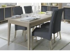 Table De Salle à Manger Scandinave MALMO. Coloris Chêne Clair. Dimensions 160 Cm 6 Table De Salle à Manger Scandinave MALMO. Coloris Chêne Clair. Dimensions 160 Cm -Mobilia Boutique table a manger 9537735