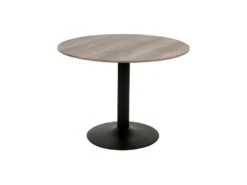 Table Ronde Avec Pied Central JULES. Magnifique Design Pour Votre Cuisine Ou Votre Salle à Manger.