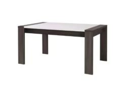 Table Pour Salle à Manger AUGUSTO 180 Cm - Coloris Gris Bodéga Et Blanc.