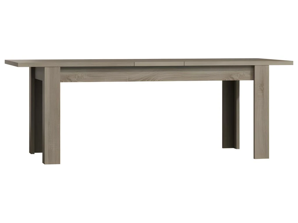 Table Extensible Pour Salle à Manger FARRA. Dimensions 160-200 Cm Avec Rallonge. Coloris Oak Canyon, Chêne Clair 3 Table Extensible Pour Salle à Manger FARRA. Dimensions 160-200 Cm Avec Rallonge. Coloris Oak Canyon, Chêne Clair